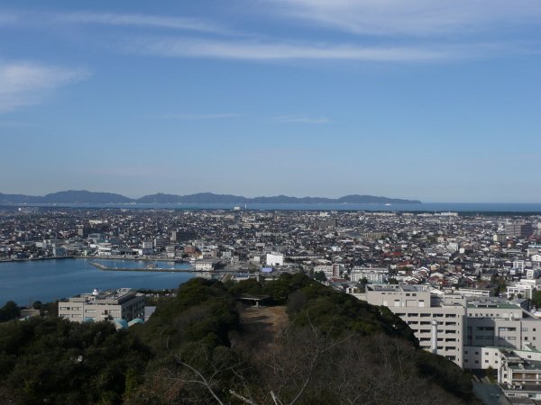 城山から日本海2