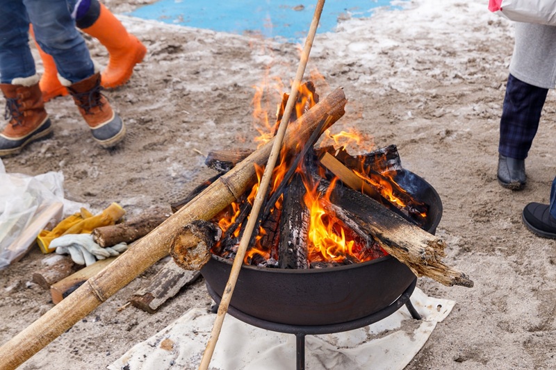 焚火