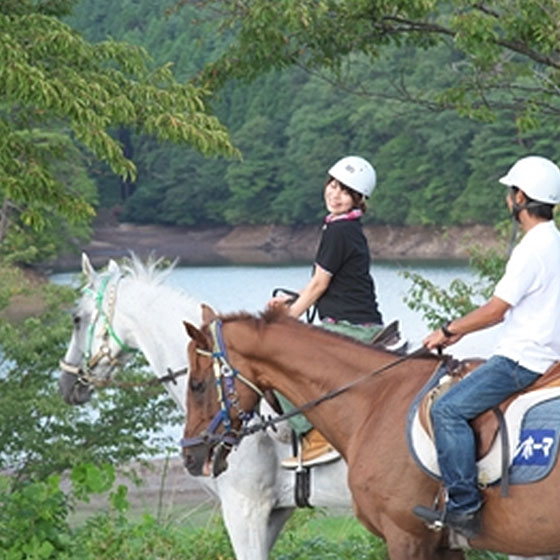 米子観光ガイド大山乗馬センター